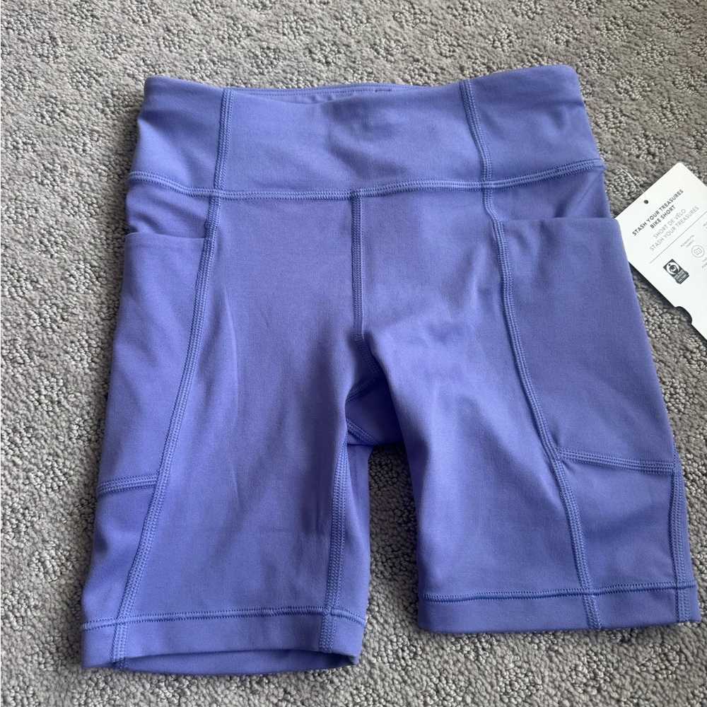 Athleta Kids Purple Shorts- NWT